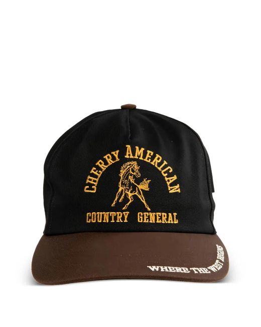 CHERRY LA Black Country General 5-Panel Hat for men
