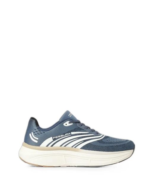Fessura Blue Speed 01 Mesh Sneakers for men