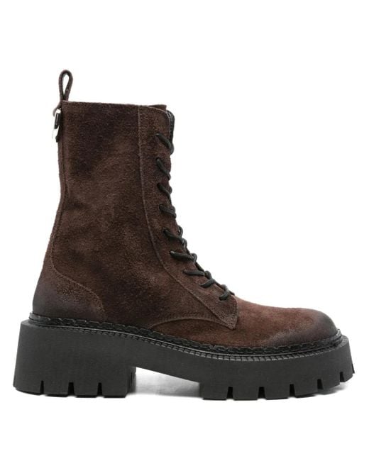 Botas con plataforma de 50 mm Vic Matié de color Brown