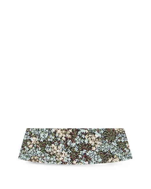Dries Van Noten Multicolor Floral Belt