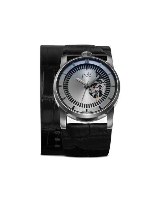 Oblivion Double 42Mm di Fob Paris in Black da Uomo