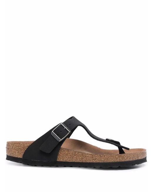 Birkenstock Brown Gizeh Bs Birko-flor Birkibuc Sandal