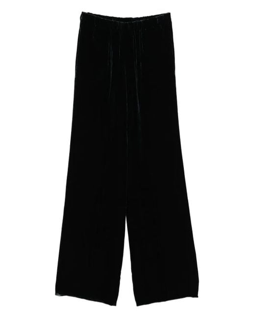 Antonelli Black Elasticated-Waist Pants