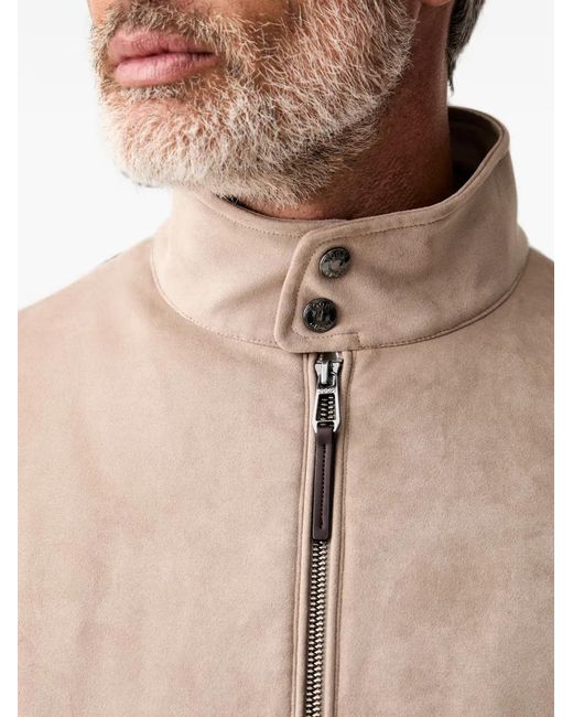 Joop! Blue Panelled Zip-Up Jacket for men