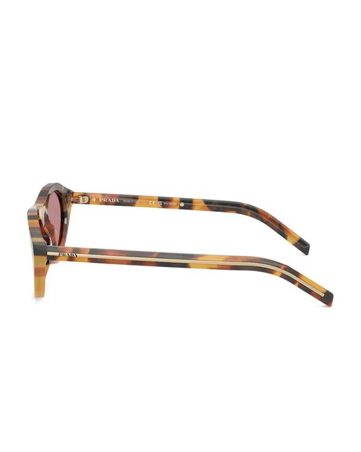 Prada Pink Cat-Eye Tortoiseshell Sunglasses