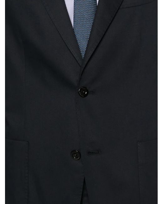 Boglioli Black Single-Breasted Suit for men