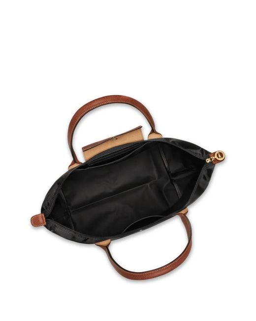 Longchamp Black Large Le Pliage Tote Bag