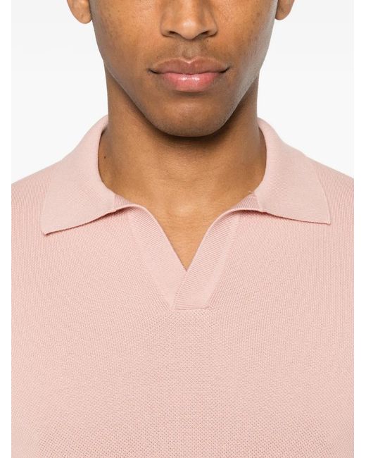 Gran Sasso Pink Short-Sleeve T-Shirt for men