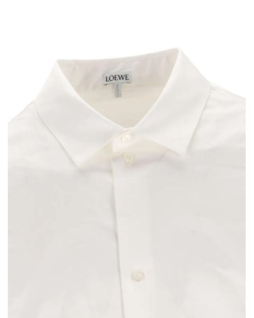 Loewe Button-Down Overhemd in het White voor heren