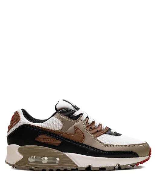 Nike Black Air Max 90 "Phantom//Fire/Light British Tan" Sneakers