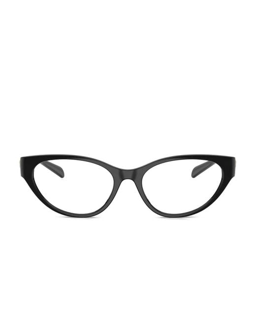 Versace Black Cat-Eye Frame Glasses