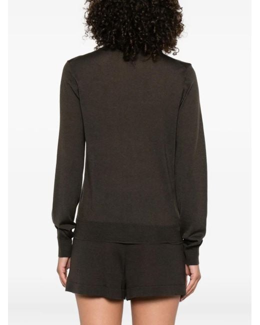 Pull À Col Roulé P.A.R.O.S.H. en coloris Black