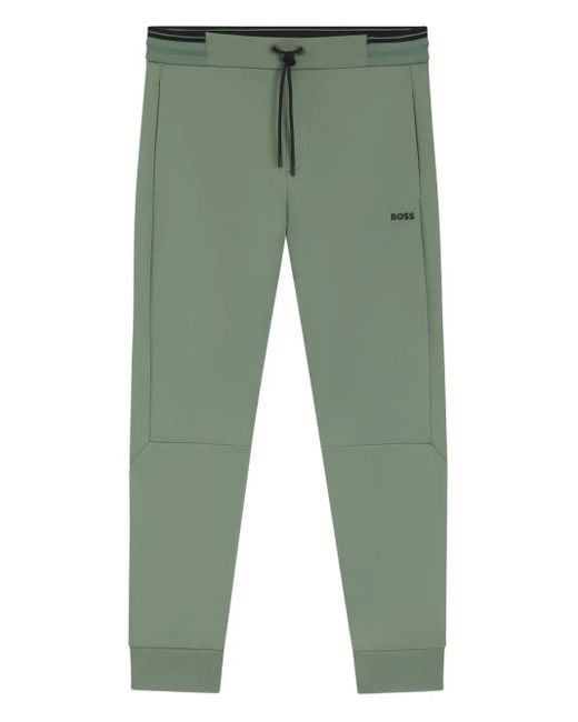 Pantalon De Jogging À Lien De Resserrage Boss pour homme en coloris Green