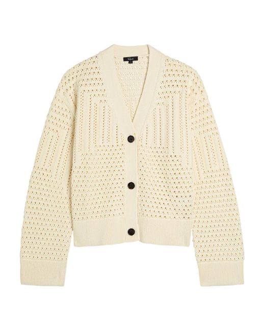 Rails Natural Geneva Button Cardigan