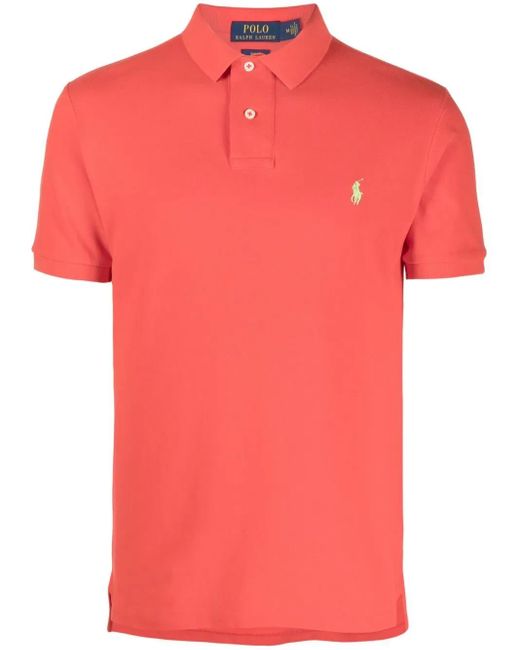 Polo Ralph Lauren Embroidered Logo Polo Shirt for men