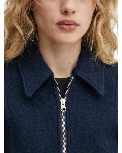 Veste Zippée Samsøe & Samsøe en coloris Blue