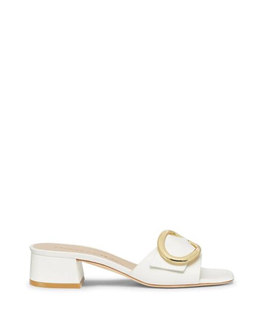 Stuart Weitzman Natural 35Mm Benni Mules