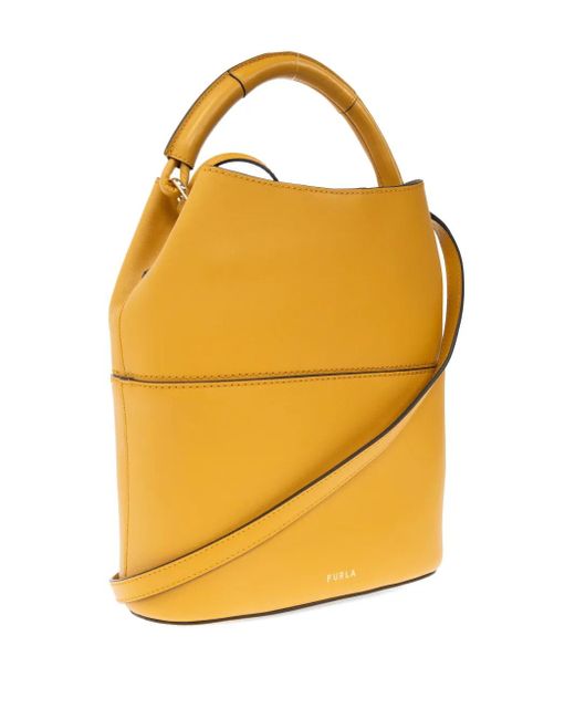 Borsa Tote Sfera di Furla in Yellow