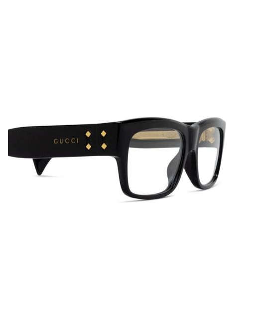 Gucci Black Logo-Print Glasses for men