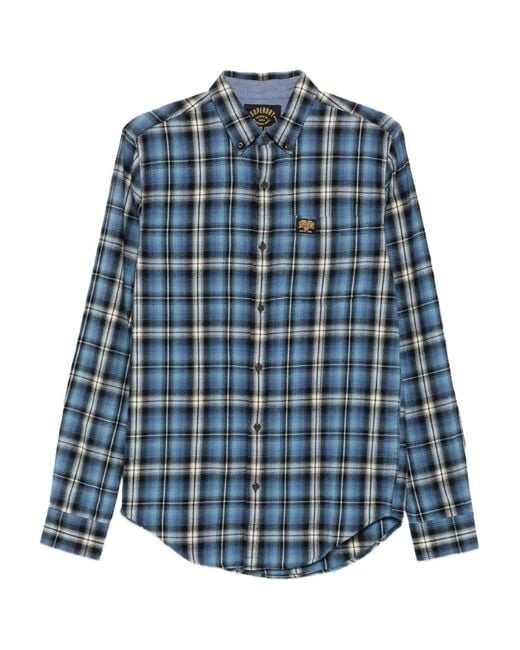 Superdry Blue Checked Shirt for men