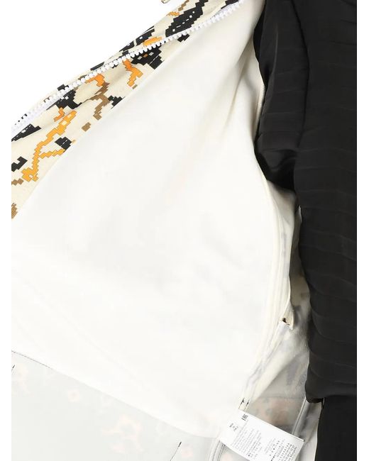 Maison Margiela Multicolor Geometric-Patterned Belted Jacket