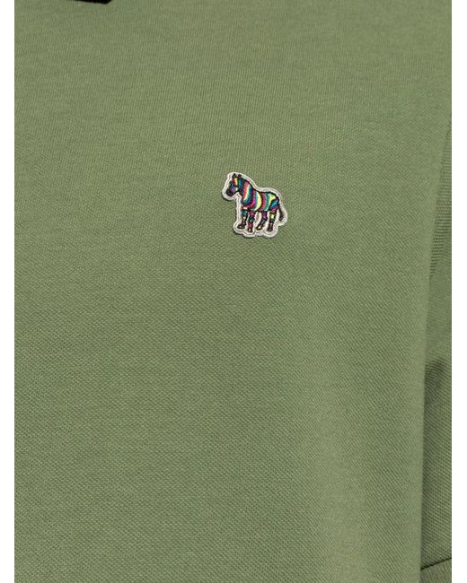 Polo À Patch Zebra Paul Smith pour homme en coloris Green