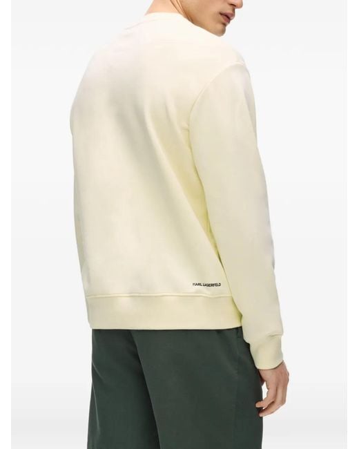 Karl Lagerfeld Natural Villa La Vigie Graphic Sweatshirt for men