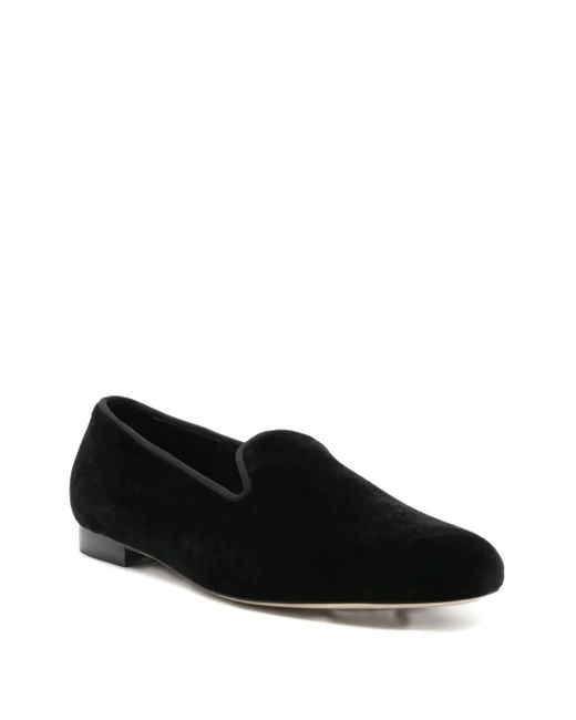 Totême  Black Pointed-Toe Loafers