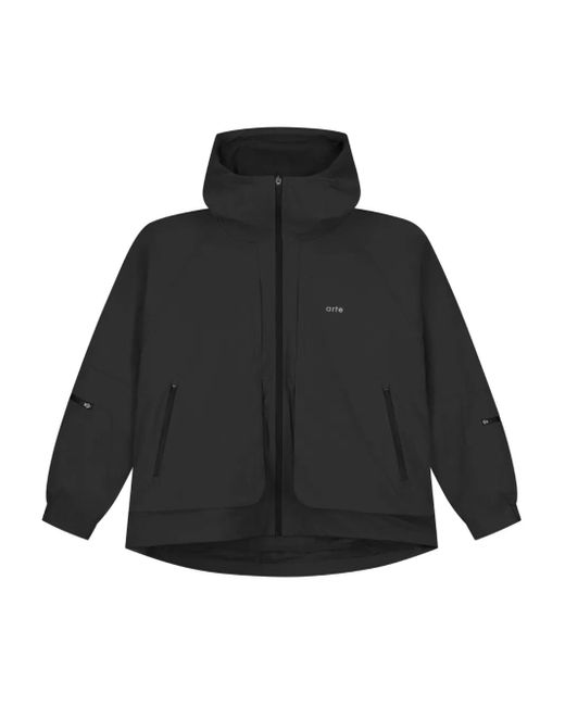 Arte' Jack Met Capuchon in het Black voor heren