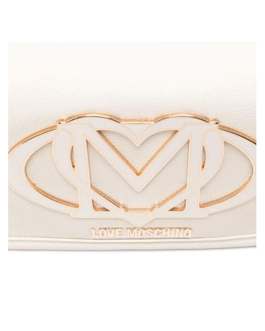 Love Moschino チェーンストラップ ショルダーバッグ White