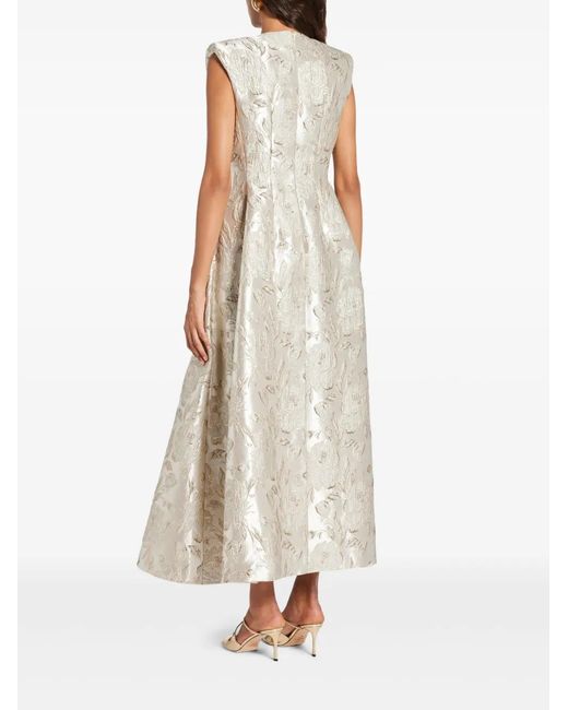 Huishan Zhang Natural Kyle Maxi Dress