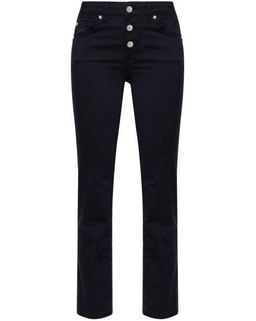 Liu Jo Blue High-waist Skinny Jeans