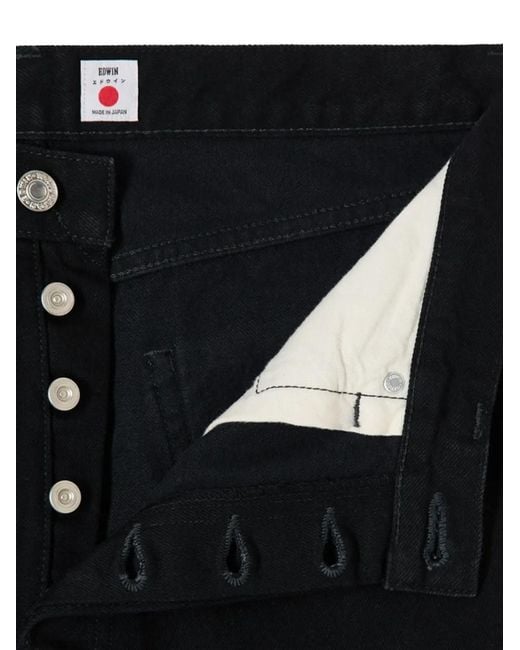 Edwin Black Loose Jeans for men