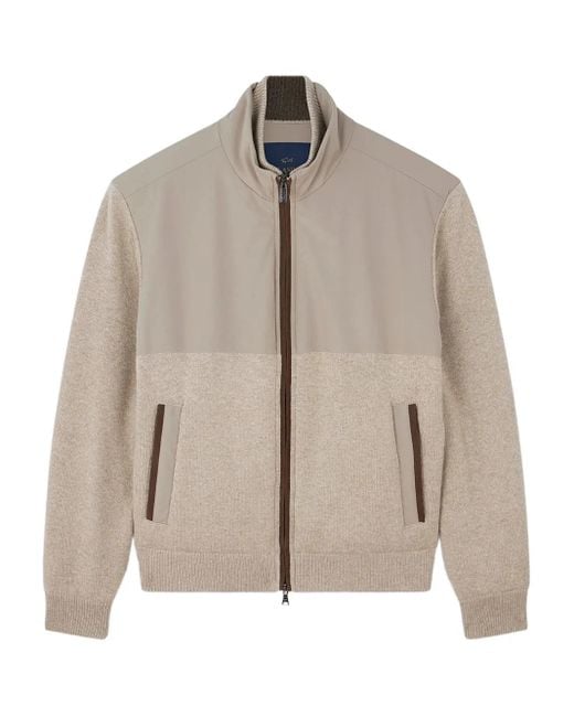 Paul & Shark Natural Hybrid Zip-Up Jacket for men
