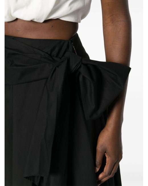 Falda midi MSGM de color Black