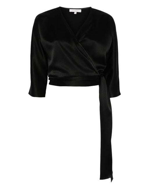 Antonelli Black Diamante Bluse