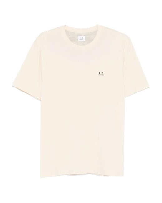 C P Company Katoenen T-Shirt Met Print in het White voor heren