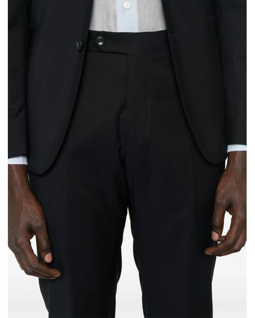 Tagliatore Black Single-Breasted Suit for men