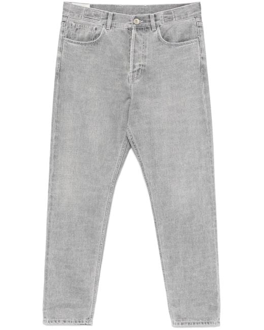 Jean À Coupe Fuselée Eleventy pour homme en coloris Gray