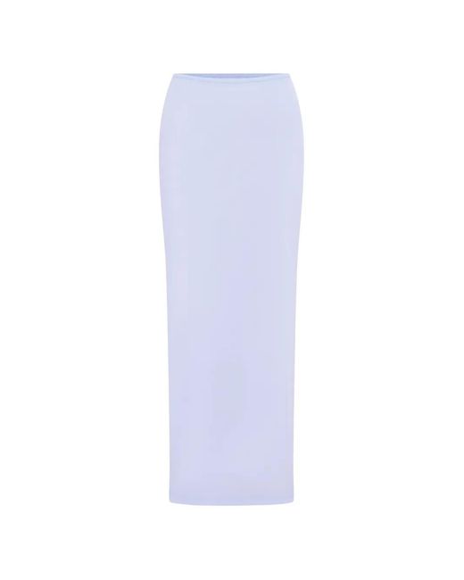 FAE SWIM White Verona Maxi Skirt