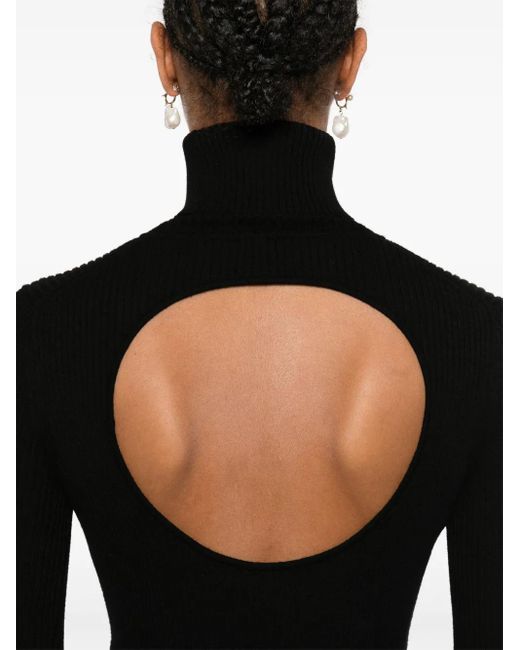 Pull À Découpes P.A.R.O.S.H. en coloris Black