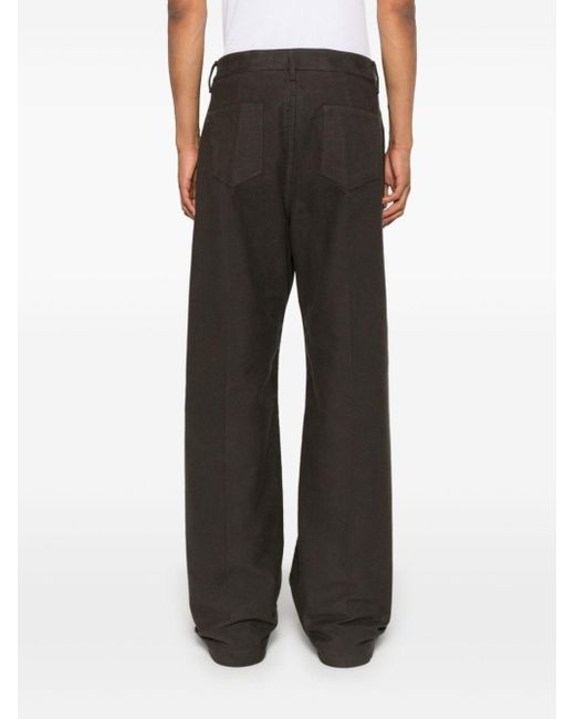 Rick Owens Gray Geth Trousers for men