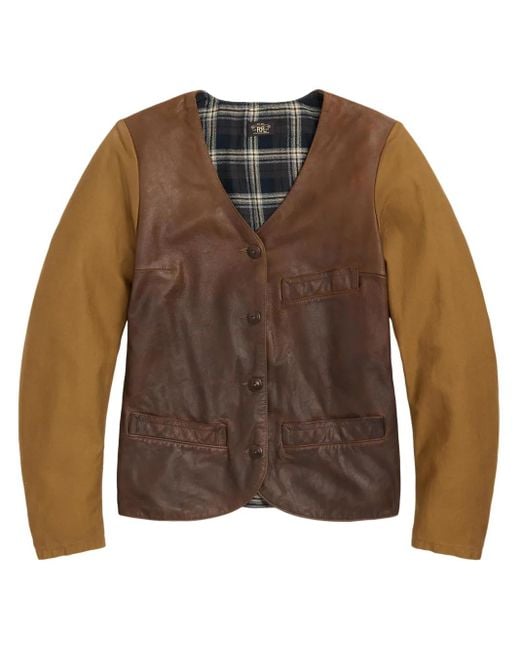 RRL Brown Conlan Jacke