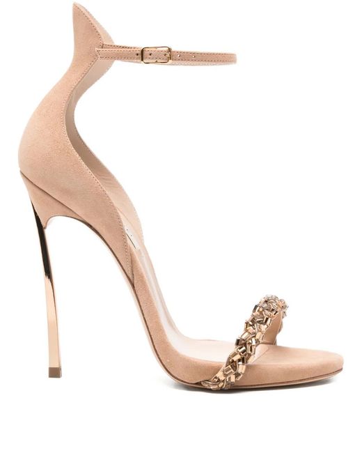 Casadei Natural Starlink Cappa Blade Sandals