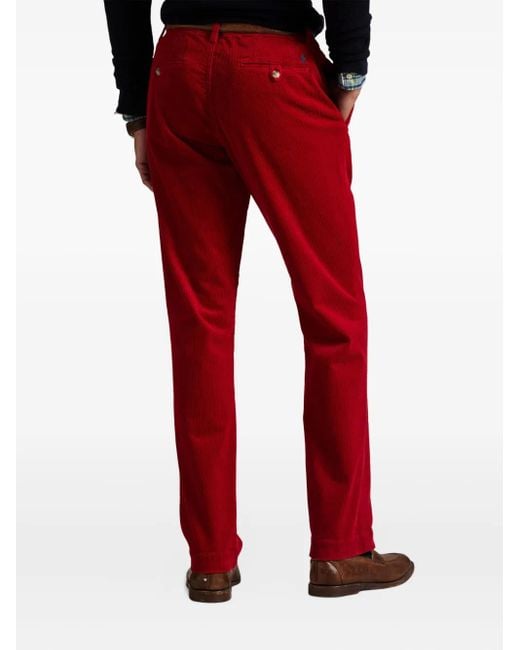 メンズ Polo Ralph Lauren コーデュロイ パンツ Red