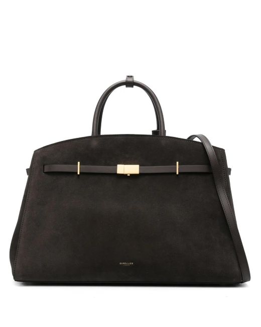 DeMellier London Black The Hudson Tote Bag