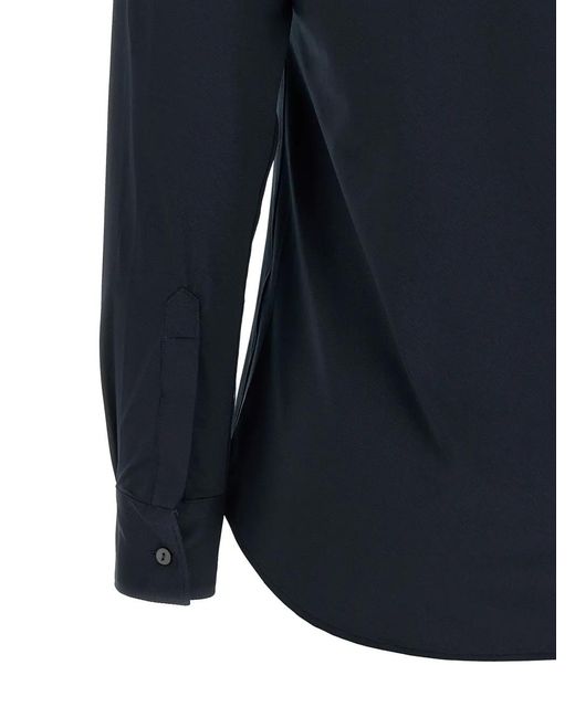 Xacus Blue Long-Sleeve Shirt