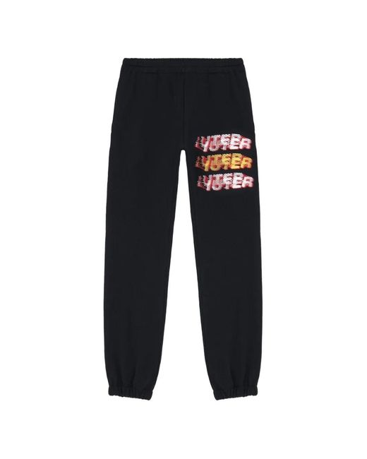 Iuter Black Swift Track Pants for men