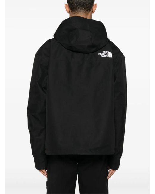 The North Face Black Coat With Concealed Zip for men
