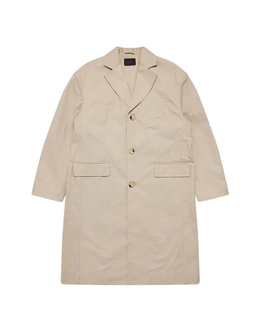 Cappotto Squadrato di Simone Rocha in Natural da Uomo